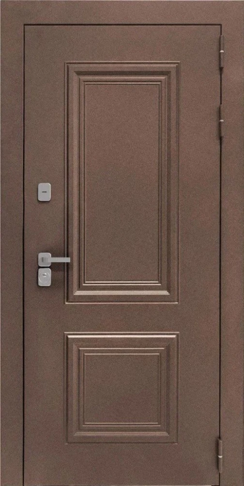 Входная дверь ДвериПРО Д-68 Без фрезеровки Дуб пацифик горизонт DPRO204726 внешняя сторона